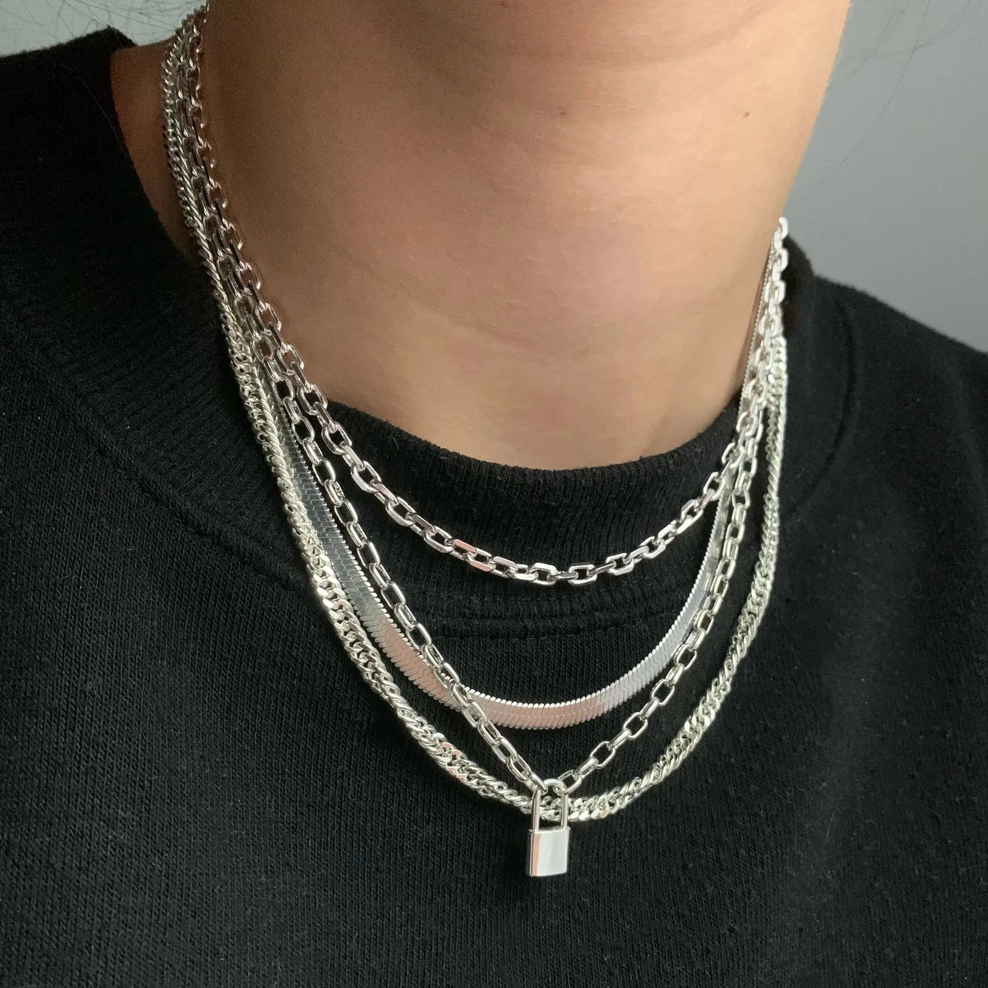 Keep Me Lock Necklace My Store