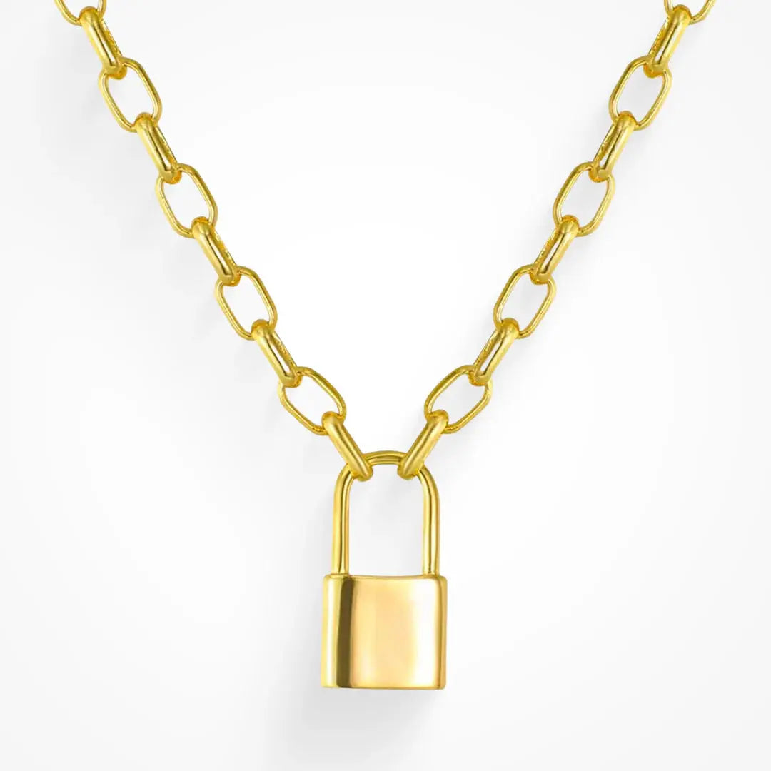 Keep Me Lock Necklace My Store