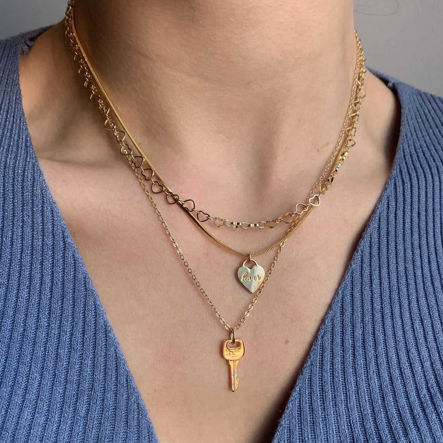 Key To My Heart Necklace My Store