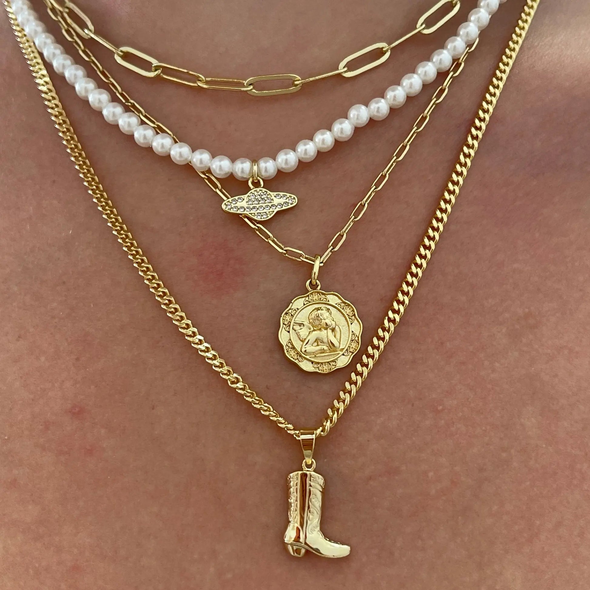 Space Baby Necklace My Store