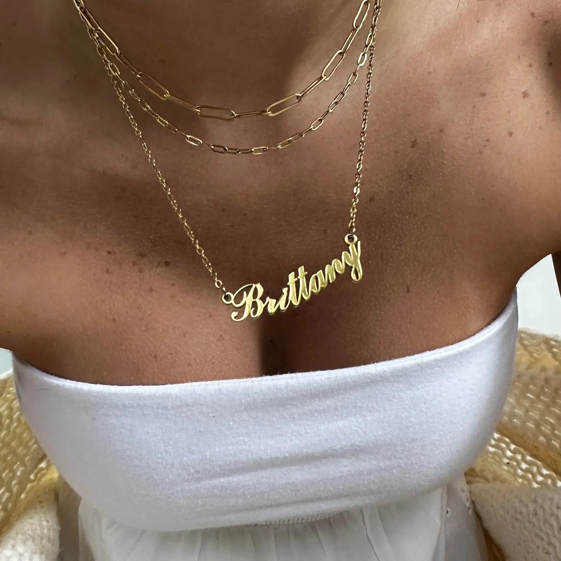 Try it on  Baby Link Up Necklace My Store
