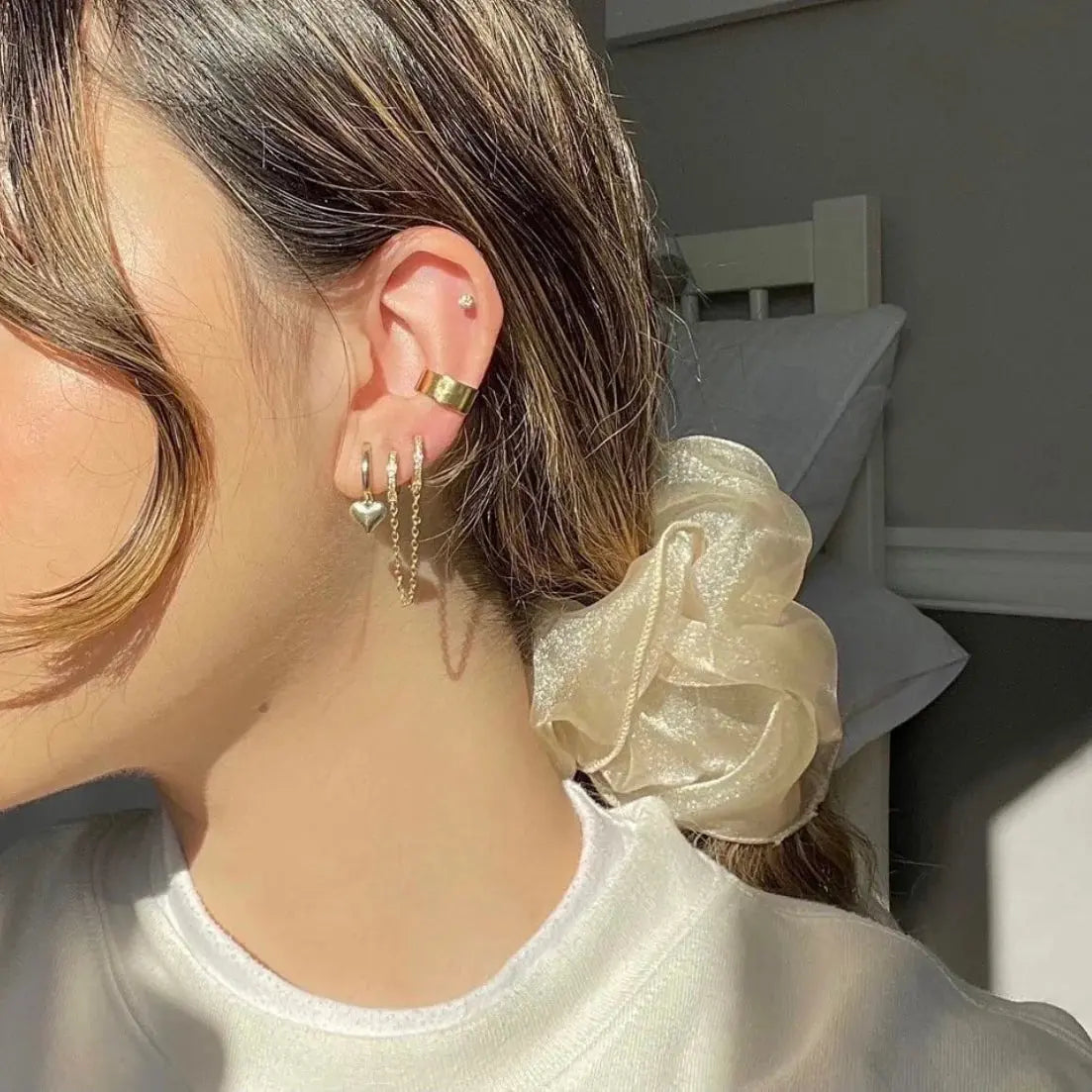 Full Of Love Earrings EVRY JEWELS
