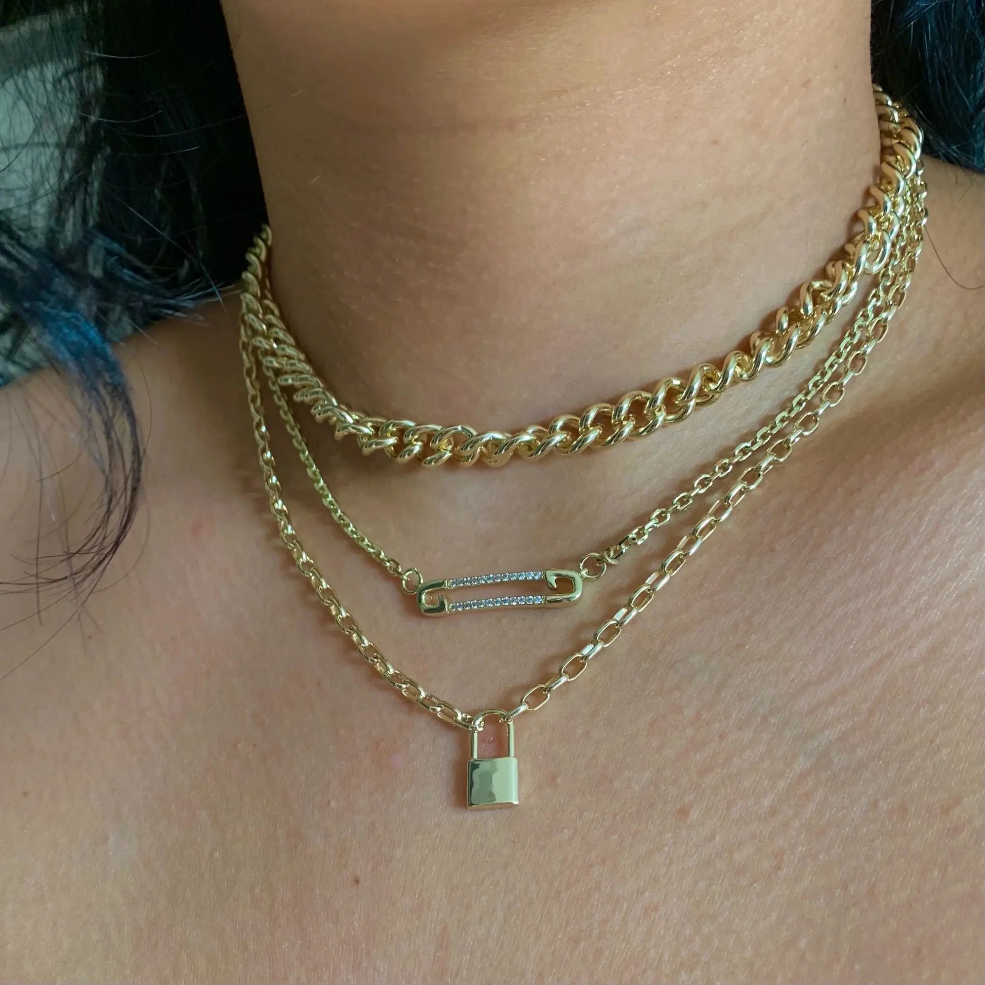 Keep Me Lock Necklace My Store